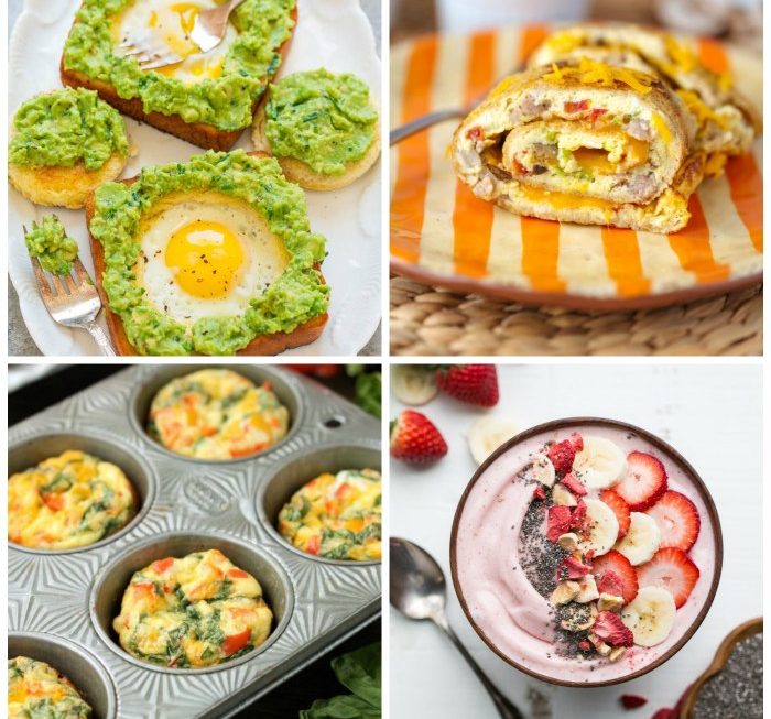 Breakfast healthy egg muffins ideas easy spinach go fast grab brunch recipes recipe meal breakfasts prep dinner food bacon fall