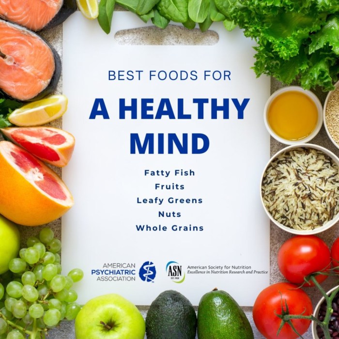 Health mental foods help brain function